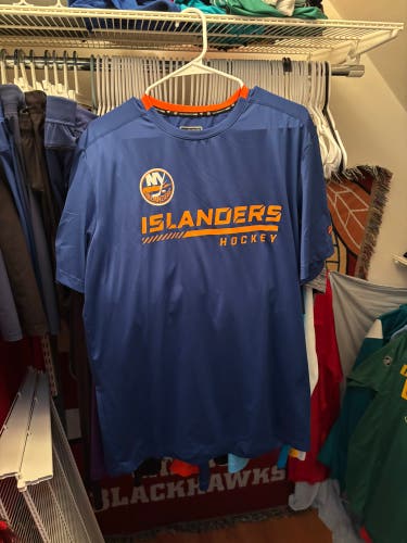 New York Islanders NHL fanatics authentic pro shirt