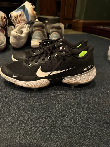Black Men's Size M 12.0 (W 13.0) Nike Nike alpha huarache elite 3 Low Top Metal (New)