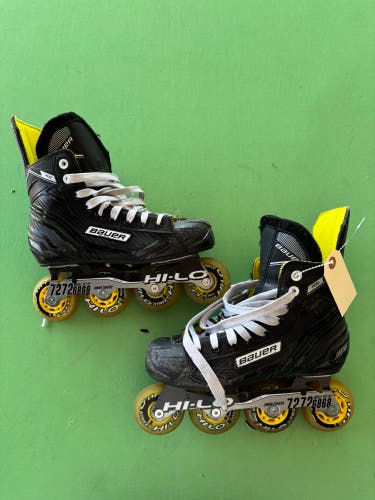 Intermediate Bauer RS Inline Skates Regular Width Size 4
