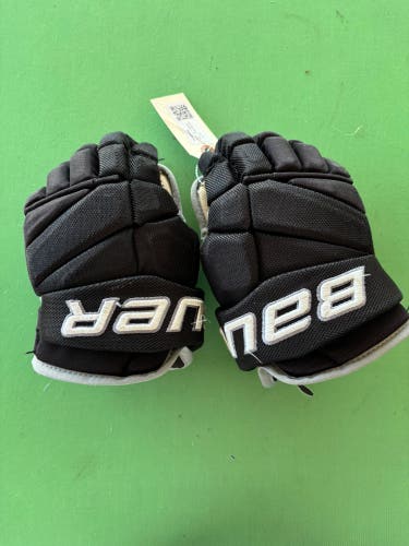 Black Junior Bauer Vapor Team Pro Gloves 11"