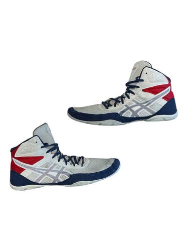 Used Asics Wrestling Shoes White Senior 11.5 11873-S000246687