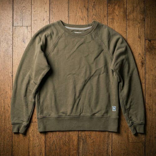 Fjallraven Greenland Sweatshirt Womens L Olive Green Gorpcore Granola Girl