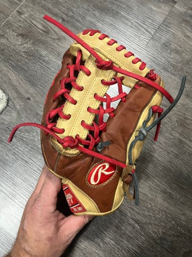 Rawlings Gold Glove Elite RH Infield Baseball Glove 11.5" custom restring