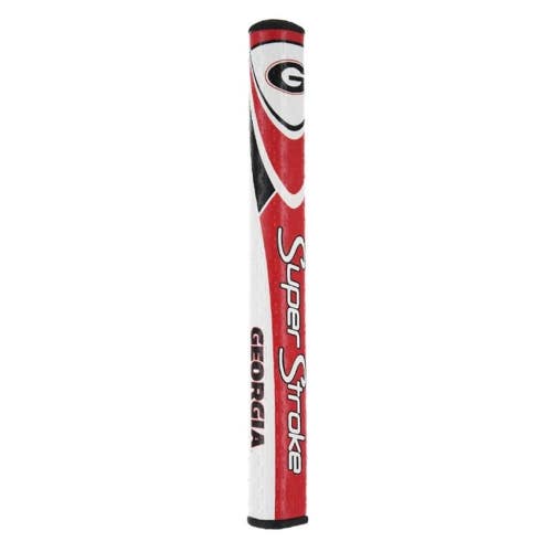 SuperStroke NCAA Mid Slim 2.0 Putter Grip (Georgia Bulldogs) Ball Marker, Golf