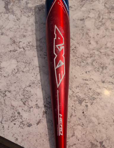 2023 AXE Hero Alloy USABat Certified Bat (-12) 16 oz 29" (Used)
