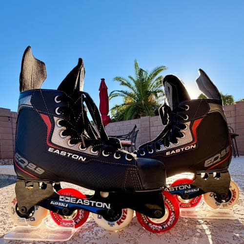 Easton EQ9.9 Inline Conversion Skates Regular Width Size 8 (Used)