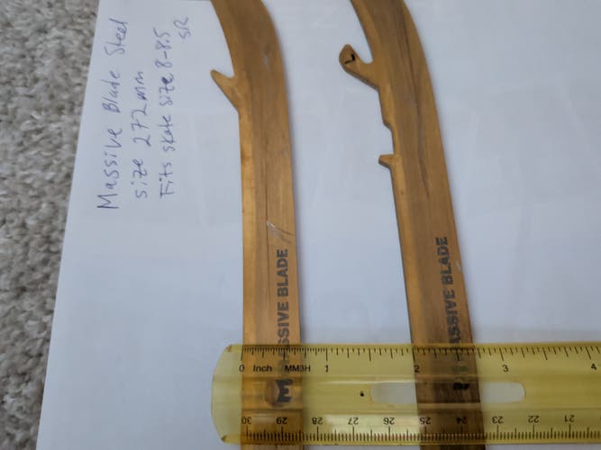 Massive Blade steel runner size 272 mm (Used)
