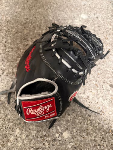 Rawlings Pro Preferred PROSAR44BB RH First Base Baseball Glove 12.75" (Used)