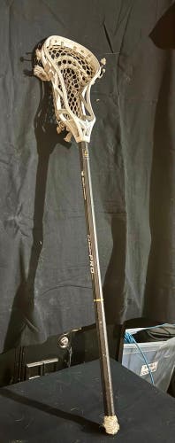 ECD Pro 2.0 Carbon Composite Lacrosse Stick (White Head / Black Shaft)