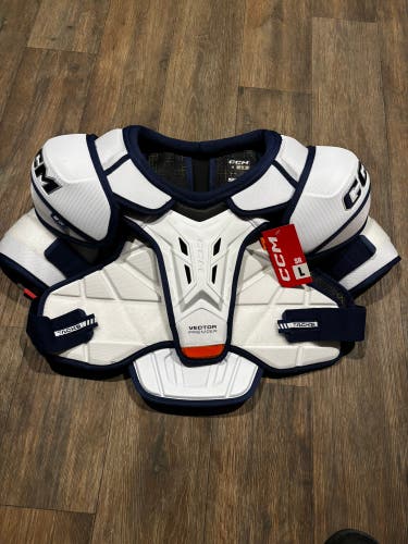 Large Senior CCM Vector Shoulder Pads (New)