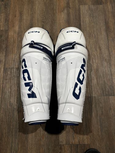 Senior CCM Tacks Vector Premier 15" Shin Pads (New)