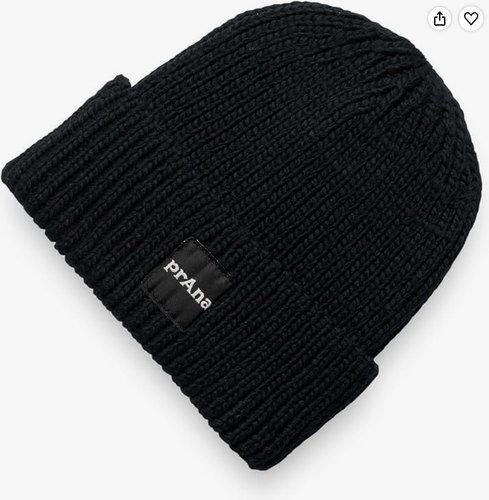 NEW prAna Unisex Logo Beanie one size