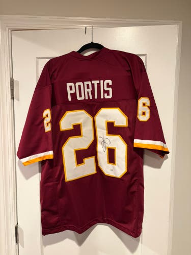 Clinton Portis signed Redskins/Commanders Jersey JSA Certified