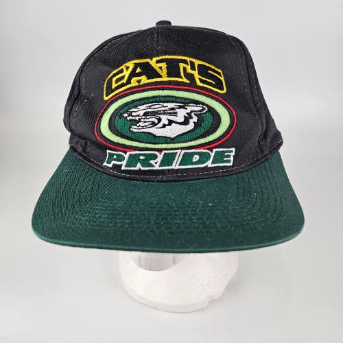 Vintage Arctic Cat Cat's Pride USA Canada 2000 Snapback Hat Cap Snowmobile