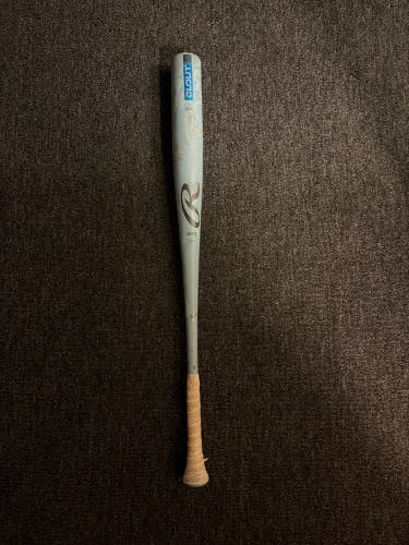 2025 Rawlings Clout AI Alloy BBCOR Certified Bat (-3) 31 oz 34" (Used)