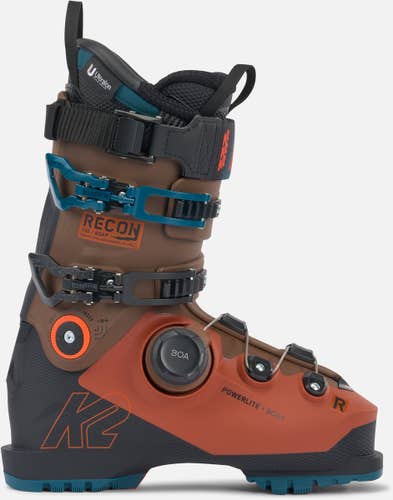 K2 Recon 130 BOA Ski Boots 26/26.5 – GripWalk – Good Used Condition