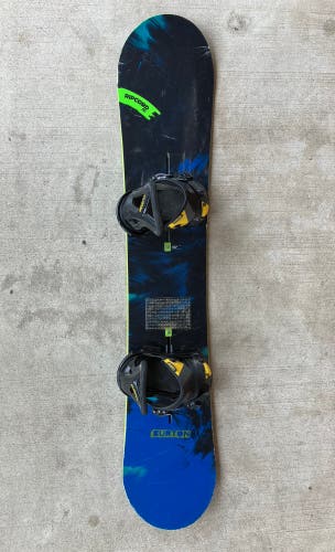 Burton Ripcord Snowboard 150 cm | Burton Custom Bindings (Medium) (Used)