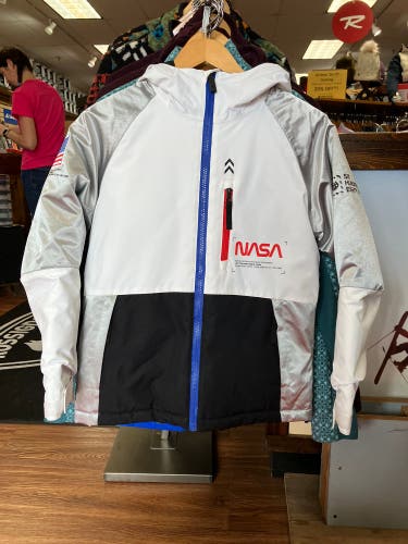 Youth Medium 686 NASA Snowbord Jacket (Used)