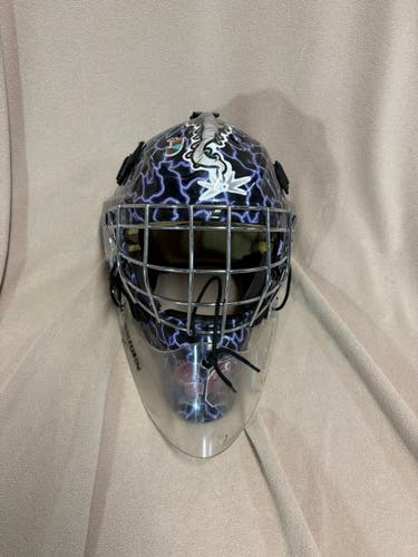 Junior Bauer Goalie Mask (Used)