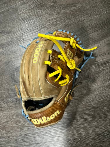 Wilson A2000 RH Infield Baseball Glove 11.5" Spin Control new laces