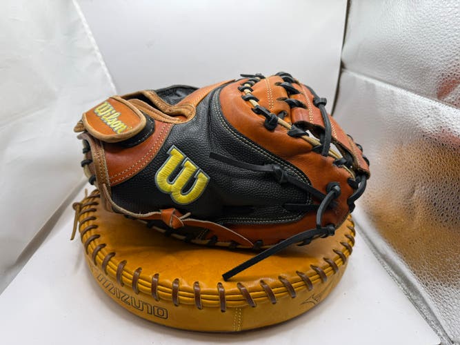 Catcher's RH Wilson 1790 Baseball Glove 34" (Used)