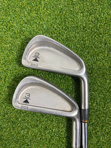 Titleist DCI Black Triangle 2 & 3 Iron Set RH Dynamic Gold S300 Stiff Steel