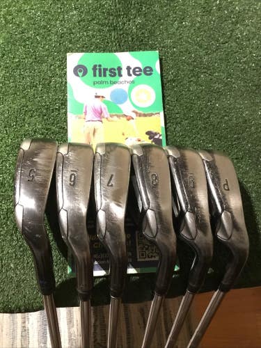 Callaway Big Bertha OS Irons Set 5-PW-GW Stiff SpeedStep 80 Steel (STD +2.5)