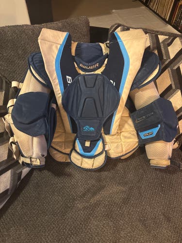 XL Bauer Reactor 7000 Goalie Chest Protector (Used)