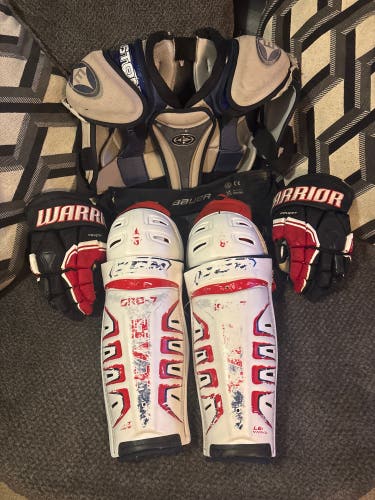 Used hockey set