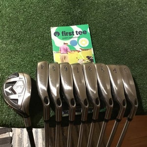 Callaway FT Irons & Hybrid Set (3H, 4-PW-SW) NSP PRO 1100GH Steel Shafts *VGC*