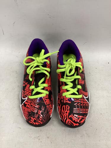 Used Nike VAPOR BLAH BB/SB Cleats Black And Red Junior 01 11851-S000053856