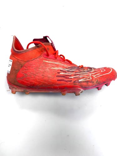 Used New Balance LAX Cleats Mens Red Senior 8 11860-S000317089
