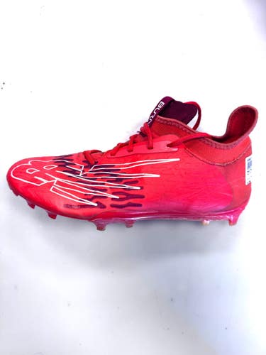 Used New Balance LAX Cleats Mens Red Senior 9.5 11860-S000317087
