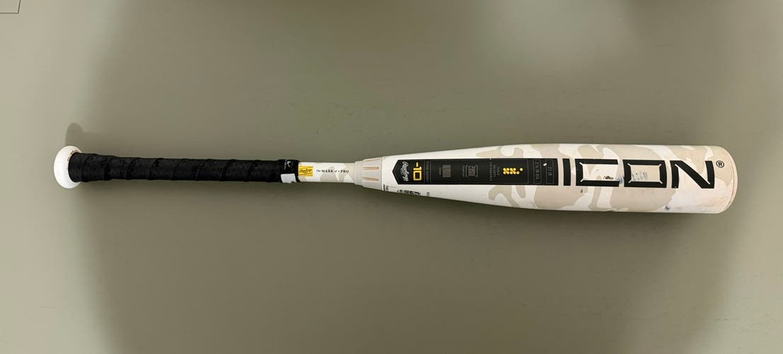 2025 Rawlings Icon Composite USSSA Certified Bat (-10) 17 oz 27" (Used)