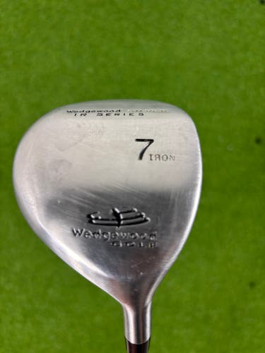 Wedgewood Silver IR Series 7 Hybrid Iron 34° RH Regular Graphite w Headcover