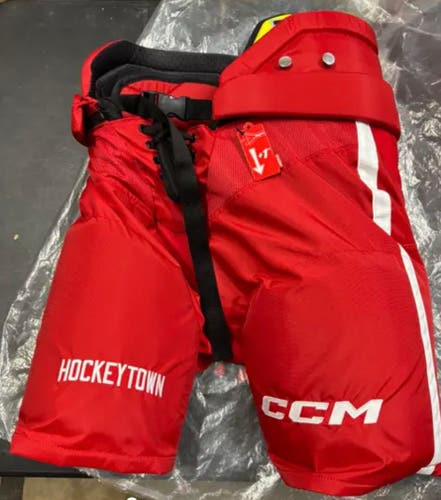 Detroit Red Wings Stadium Series Senior Medium CCM HPTK Hockey Pants Pro Stock (New)