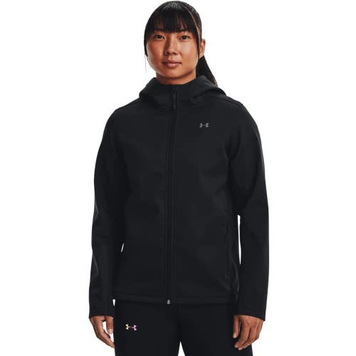 Under Armour ColdGear Infrared Shield 2.0 Jacket Women's Black Hooded MOT259