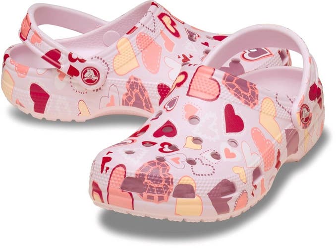 Crocs Classic 209754-7CI Clog Kids Pink Milk Slip On Comfort Casual Shoes MOT177