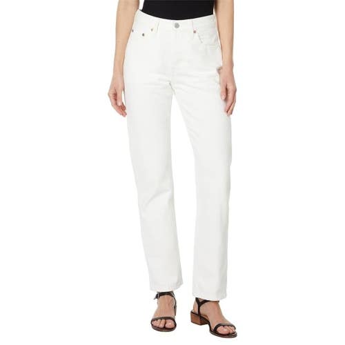 Levi's Premium 501 Jeans Women's 26X30 Blank Slate Denim Straight Leg DAC173