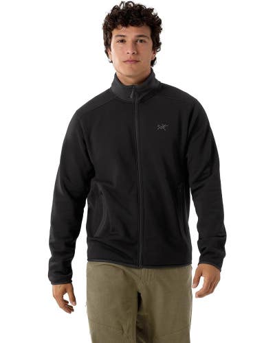 Arc'teryx Kyanite Jacket Men's 2XL Black Stretch Fleece Full Zip Skiing DAC166