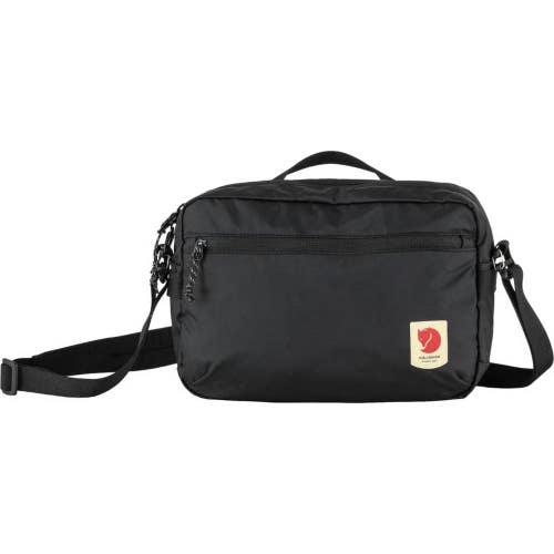 Fjallraven High Coast Crossbody Bag Unisex OS Black Travel Sling Pack DAC99