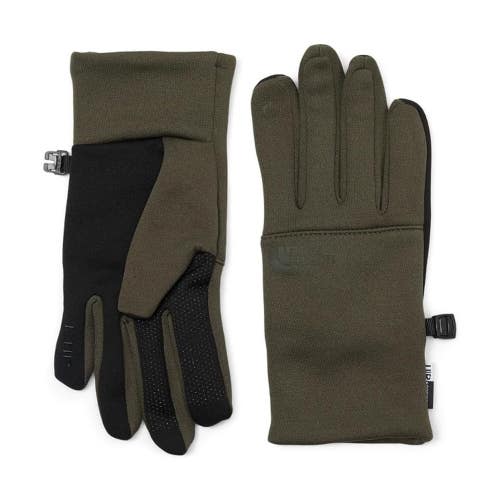 The North Face Etip Recycled Gloves Unisex S Taupe Green Stretch Winter DAC156