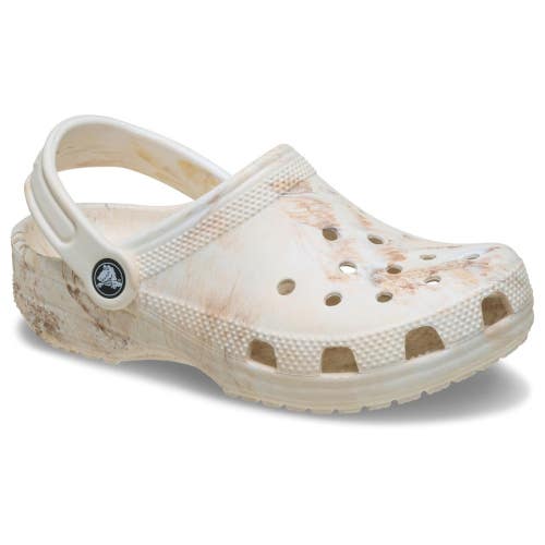 Crocs Classic 211602-2LG Clogs Kids US 6 Bone Swirl Marble Comfort Shoes DAC111