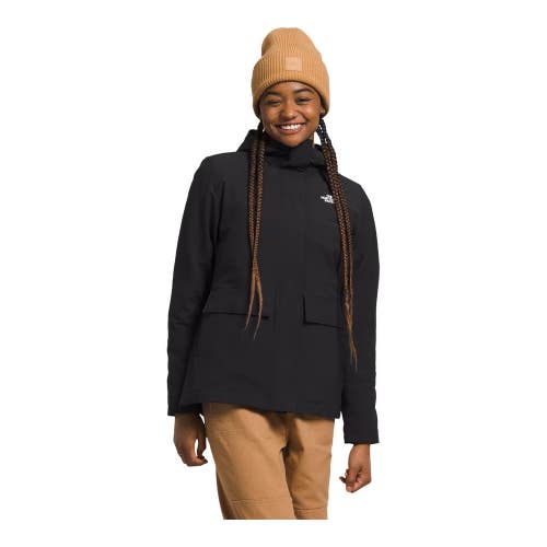 The North Face Shelbe Raschel Jackets Women's Small Black Fleece Lined DAC208