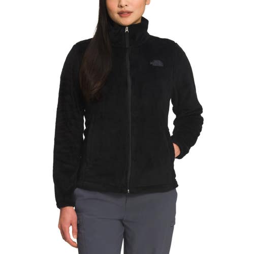 The North Face Osito Jacket Women's Small Black Raschel Fleece Full Zip DAC129
