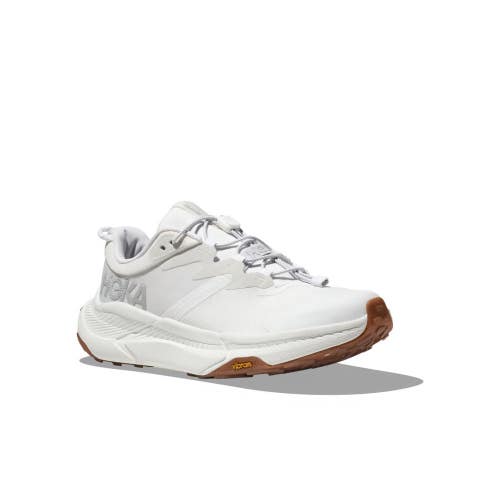 Hoka One One Transport 1123154-WWH Women's 11 B White Gum Running Shoes ZAP2749