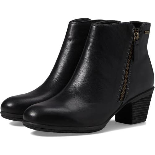 Comfortiva Barras CT0045901 Boots Womens 10 B Black Leather Ankle Bootie ZAP2742