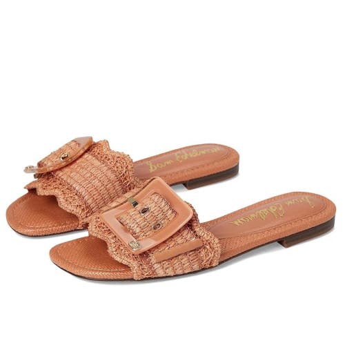 Sam Edelman Bambi I5216F3650 Sandals Womens US 10.5 Orange Slip On Slide ZAP2789