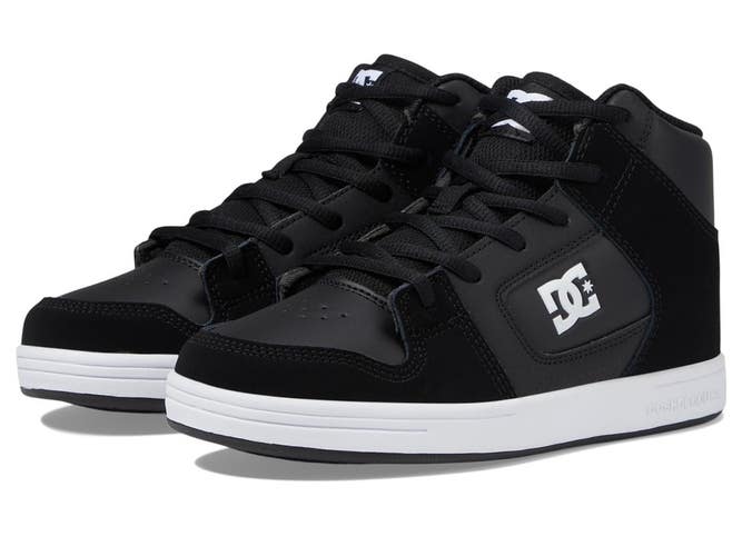 DC Shoes Manteca 4 Hi ADBS300395 Sneakers Kids US 2 M Black Skate Shoes ZAP2739