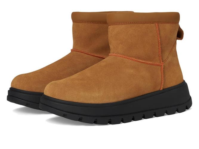 Koolaburra By UGG Koola Mini Hybrid Women's US 7 M Tan Suede Snow Boots ZAP2834